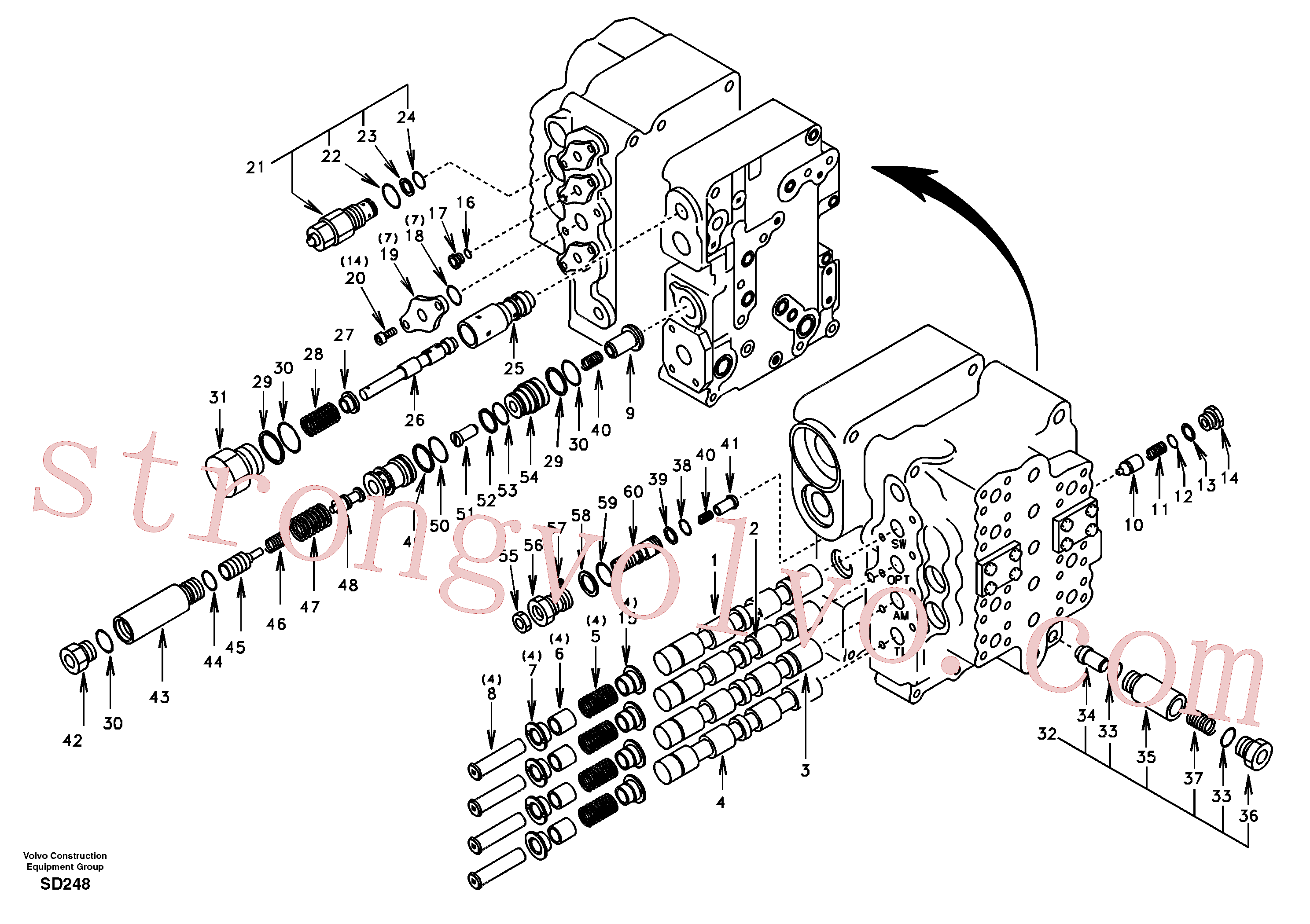 SA8230-12250 Guide Volvo escavadeira