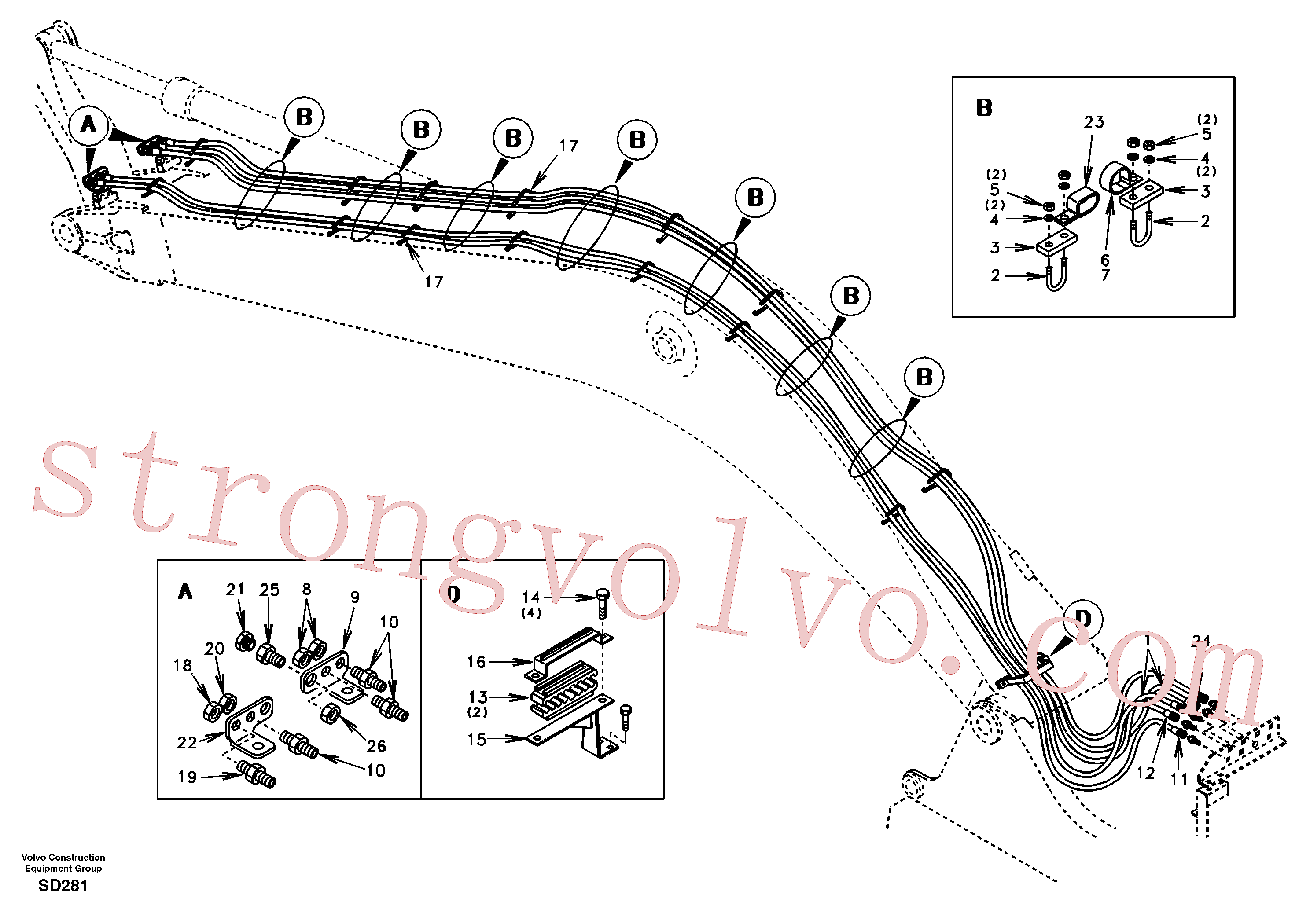 SA9466-04356 Volvo(SD281 Montagem)