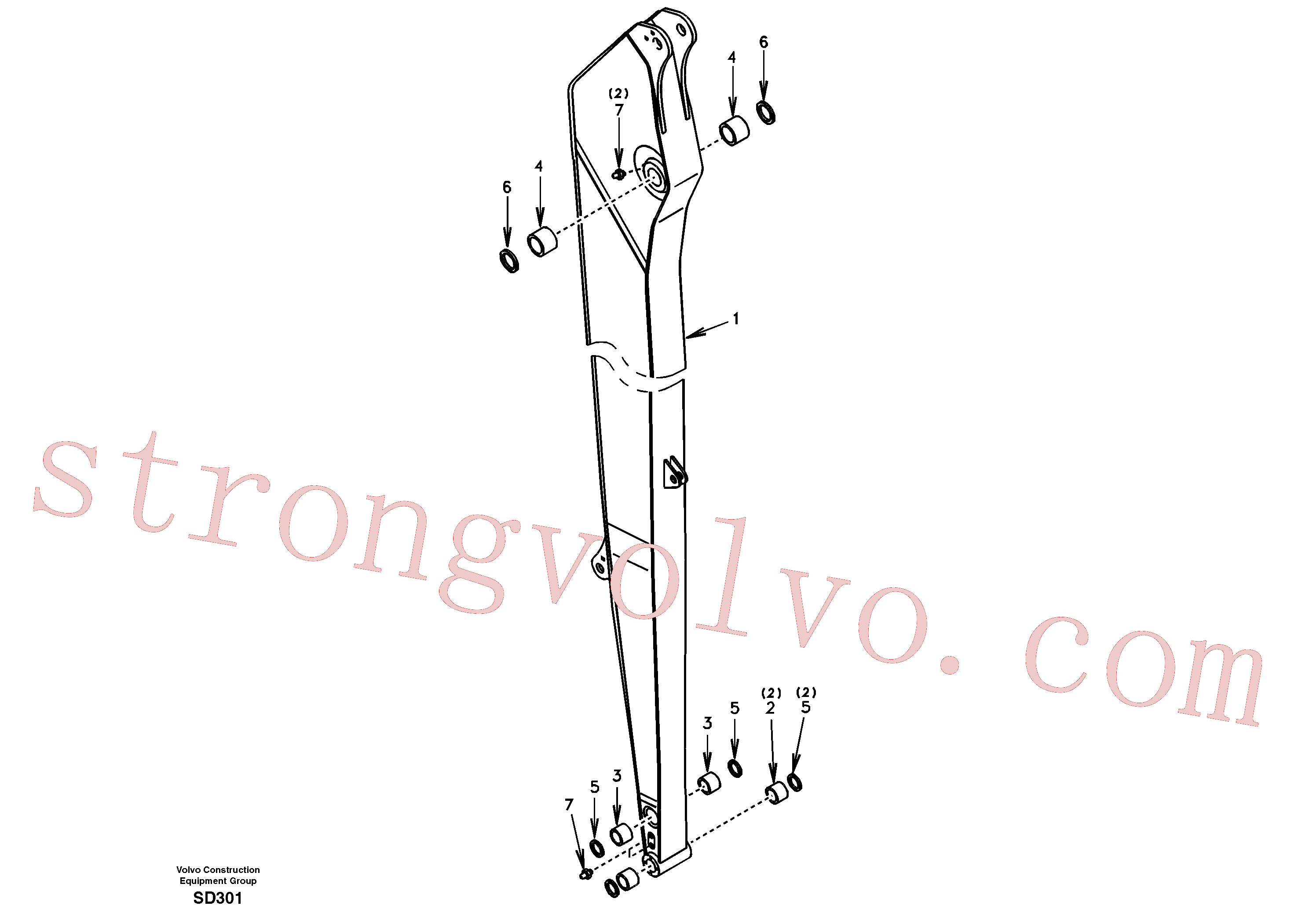 SA1172-01890 Volvo(SD301 Montagem)