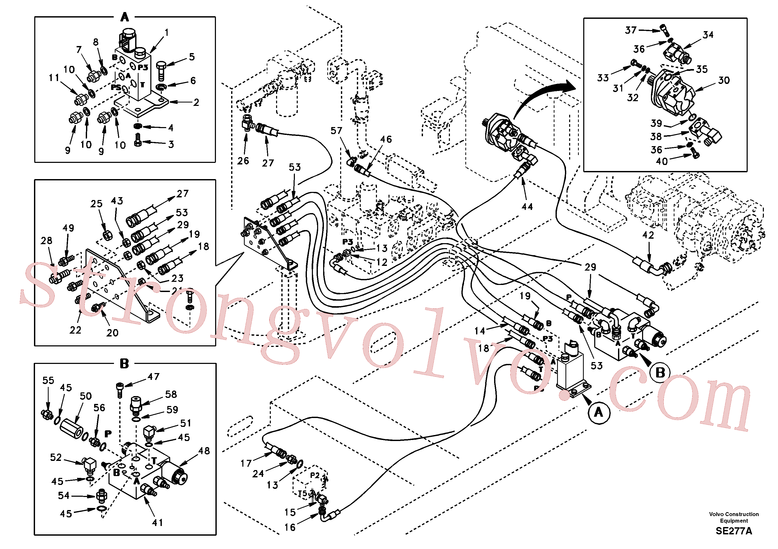 SA9451-04334 Volvo(SE277A Montagem)