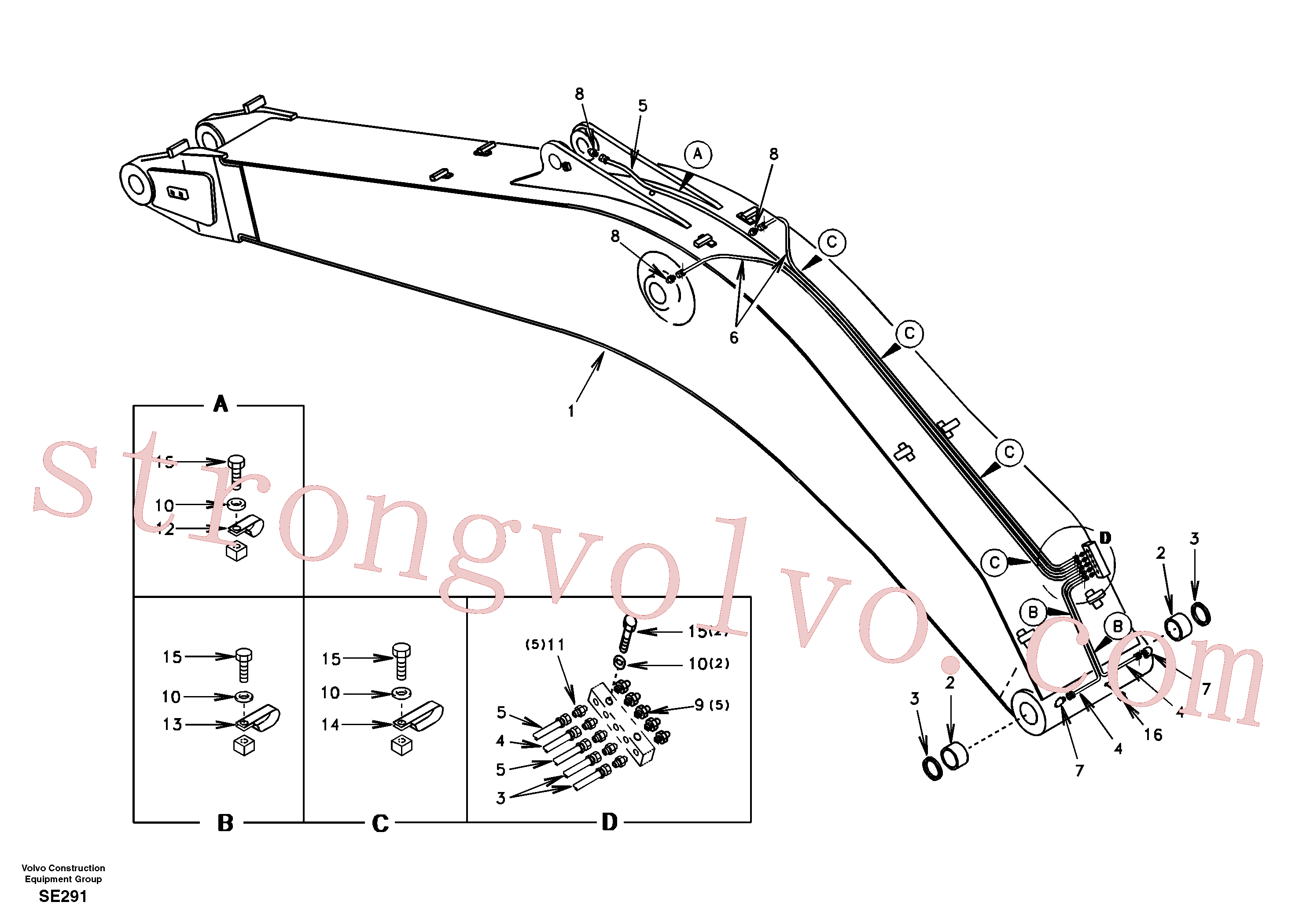 SA9482-02165 Volvo(SE291 Montagem)