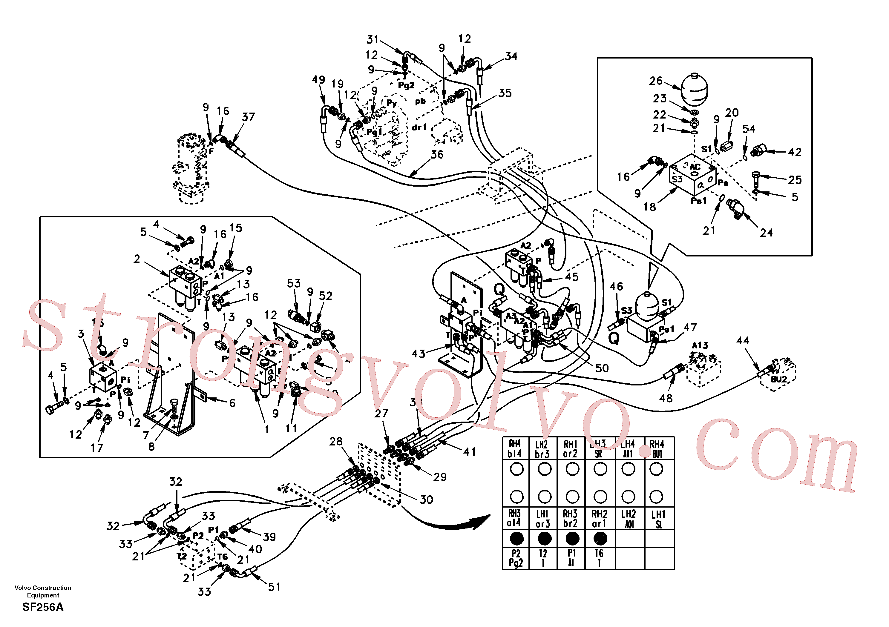 Atacado SA1148-01621 Válvula solenóide Volvo escavadeira