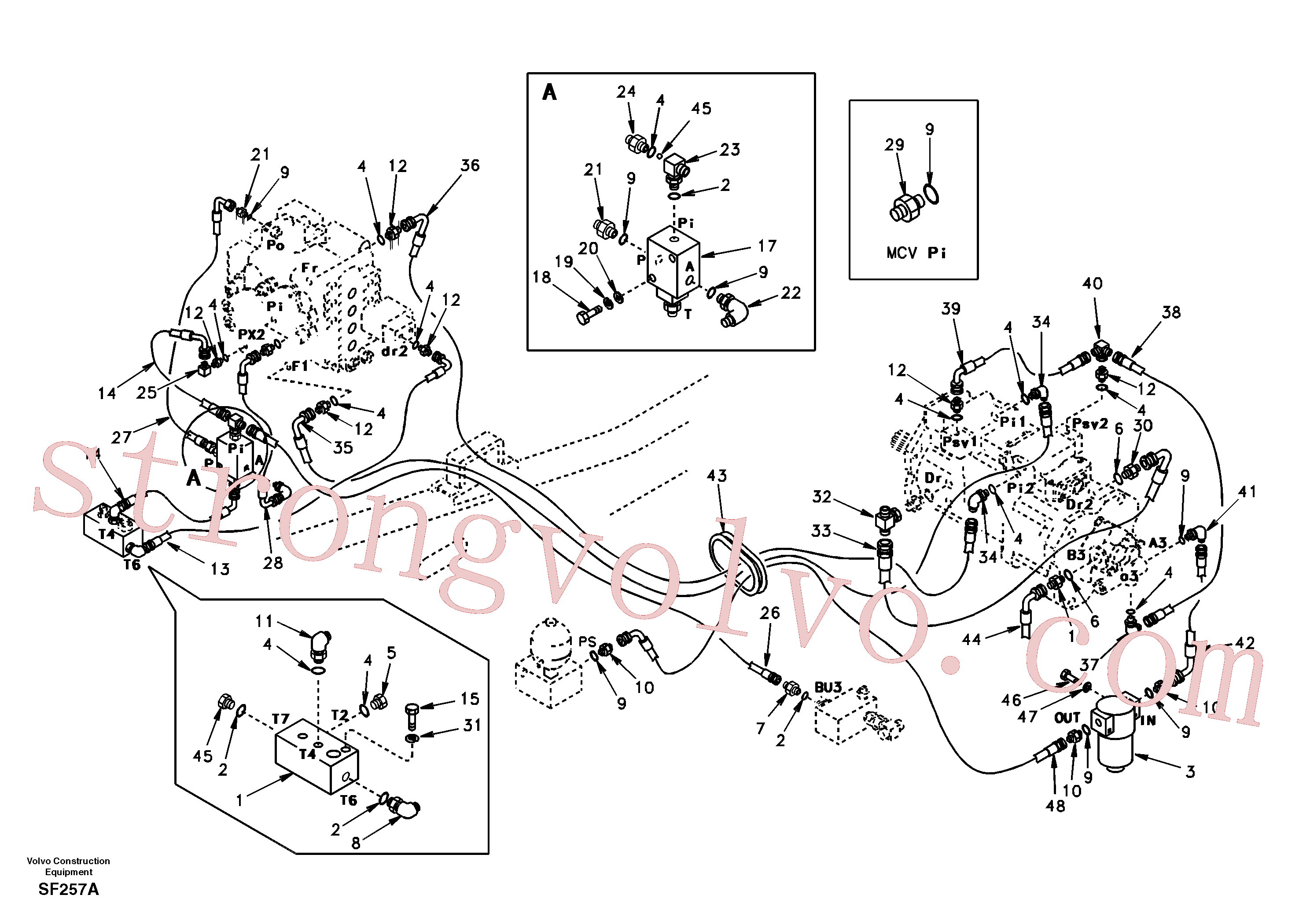 SA9411-93022 Volvo(SF257A Montagem)