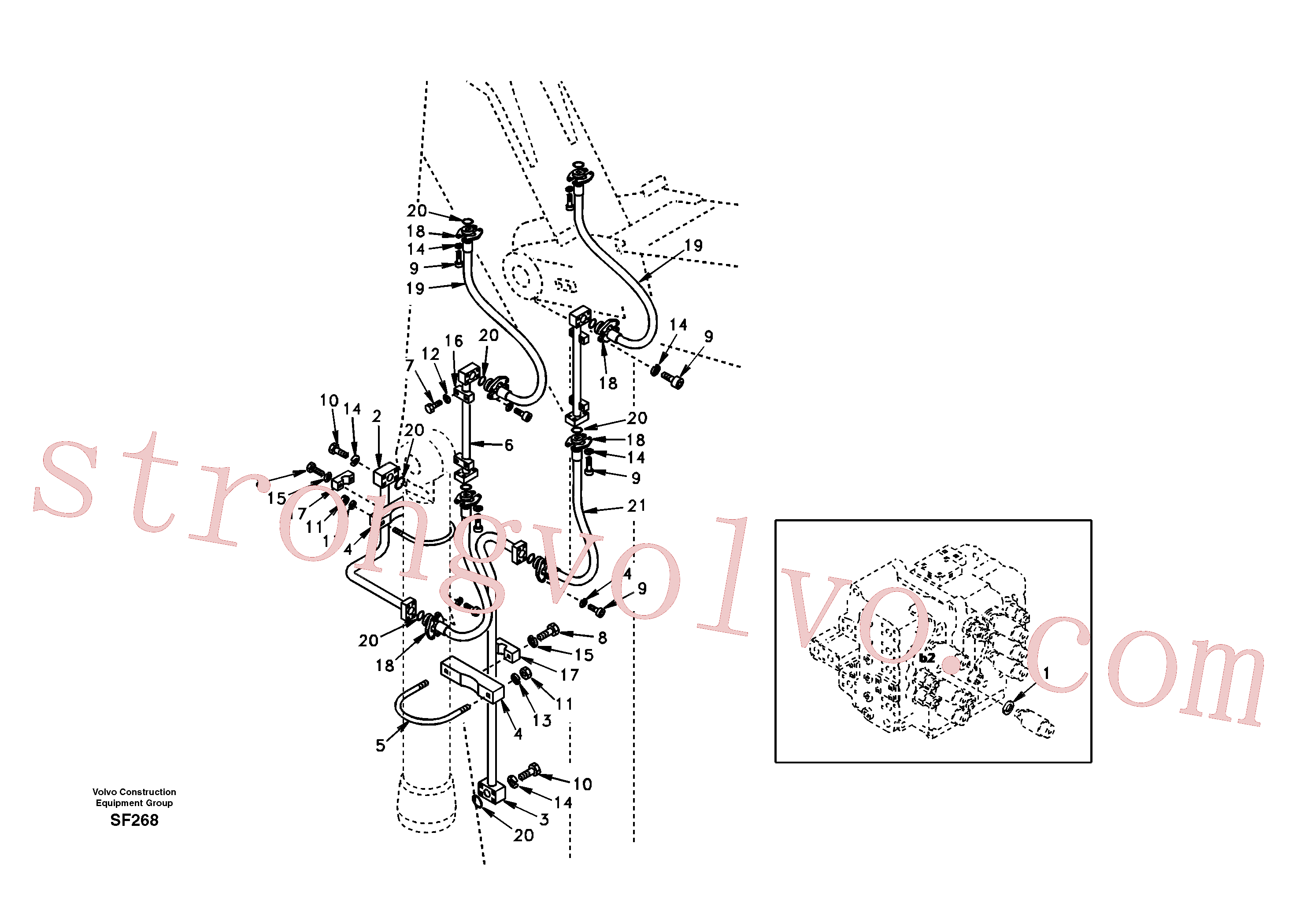SA9372-34370 Volvo(SF268 Montagem)