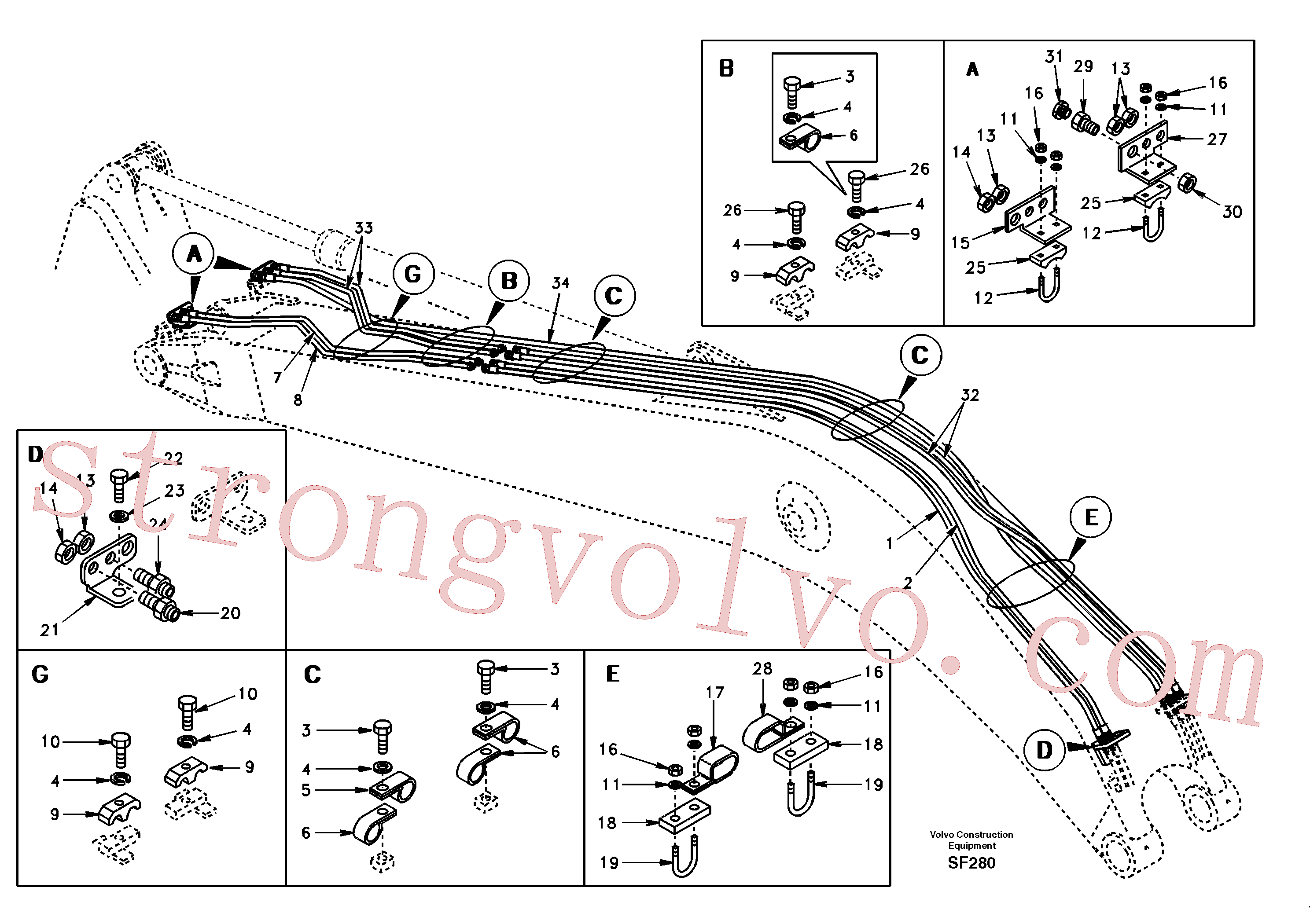 SA9415-43041 Volvo(SF280 Montagem)