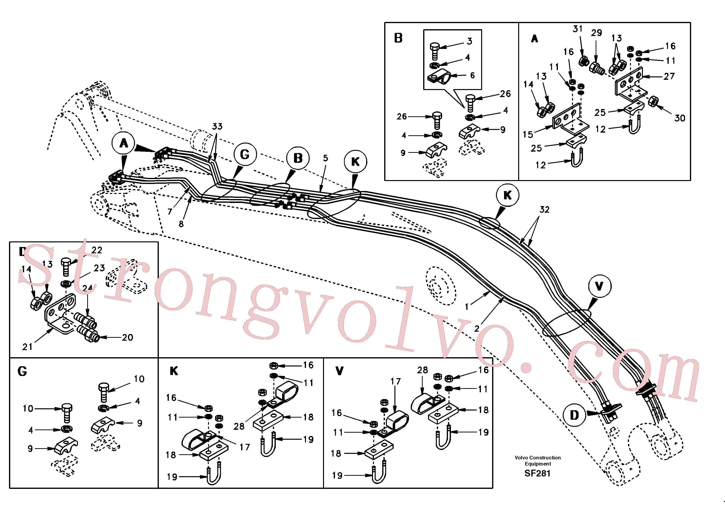 SA9011-10803 Volvo(SF281 Montagem)
