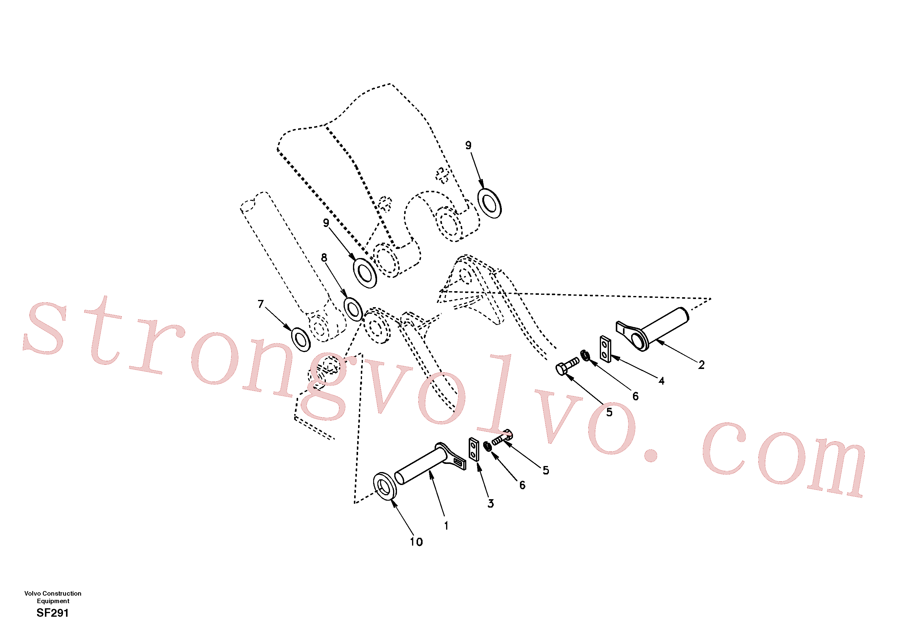 SA1173-02000 Volvo(SF291 Montagem)