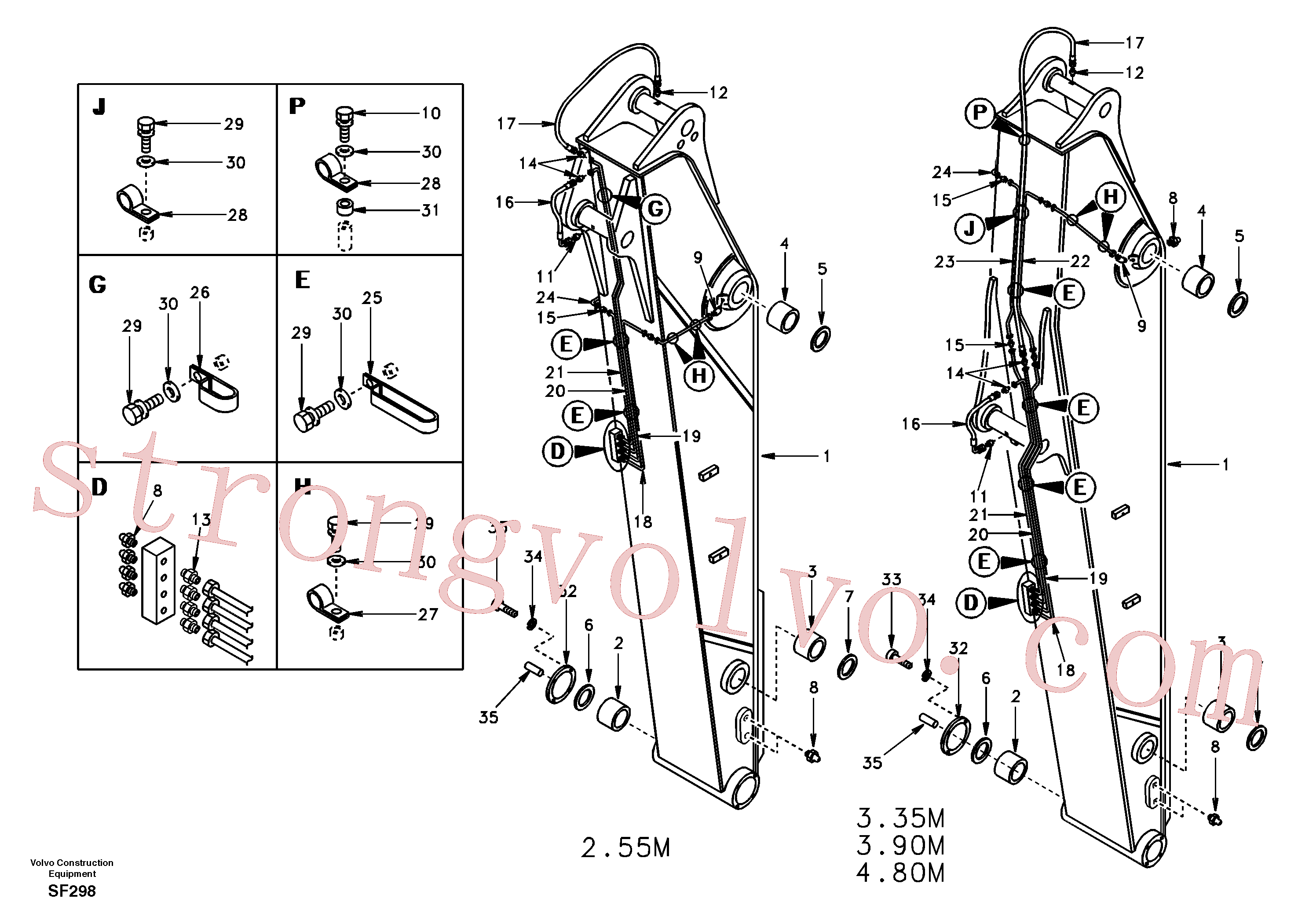 Volvo Montagem SA9561-12030 Vedação Acessórios