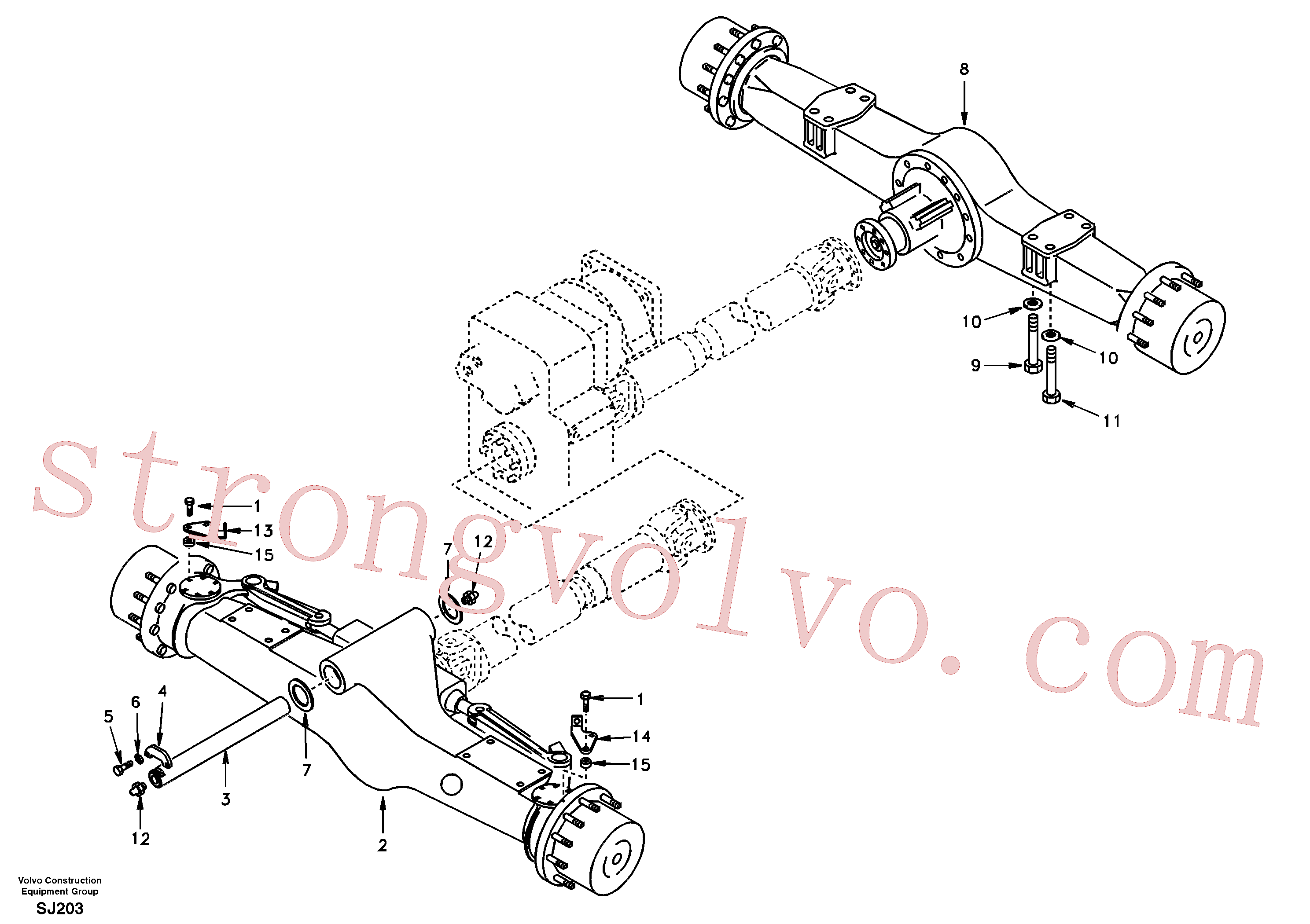 VOE990486 Volvo(SJ203 Montagem)