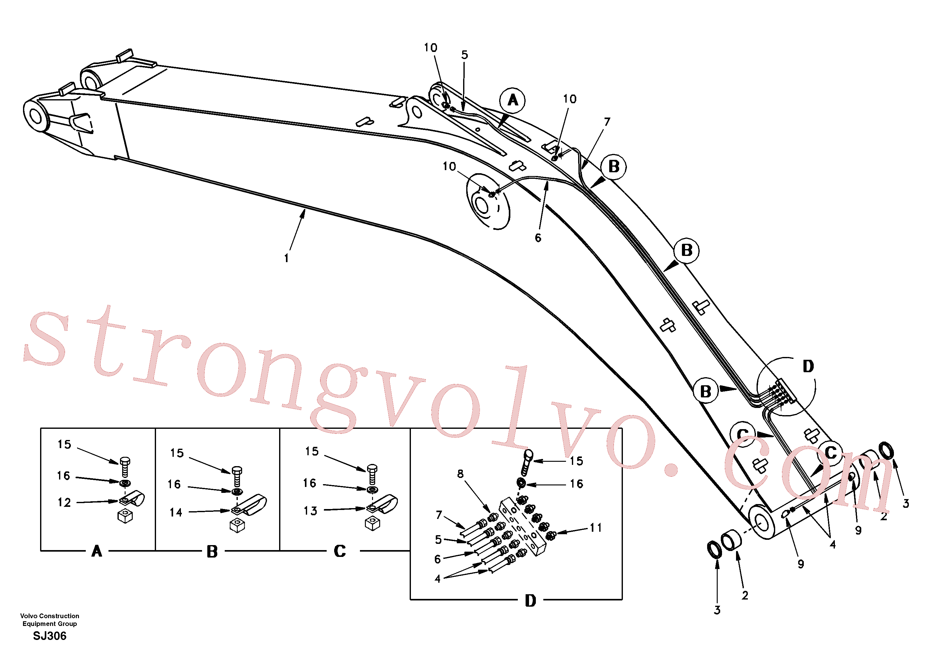 SA9482-02145 Volvo(SJ306 Montagem)