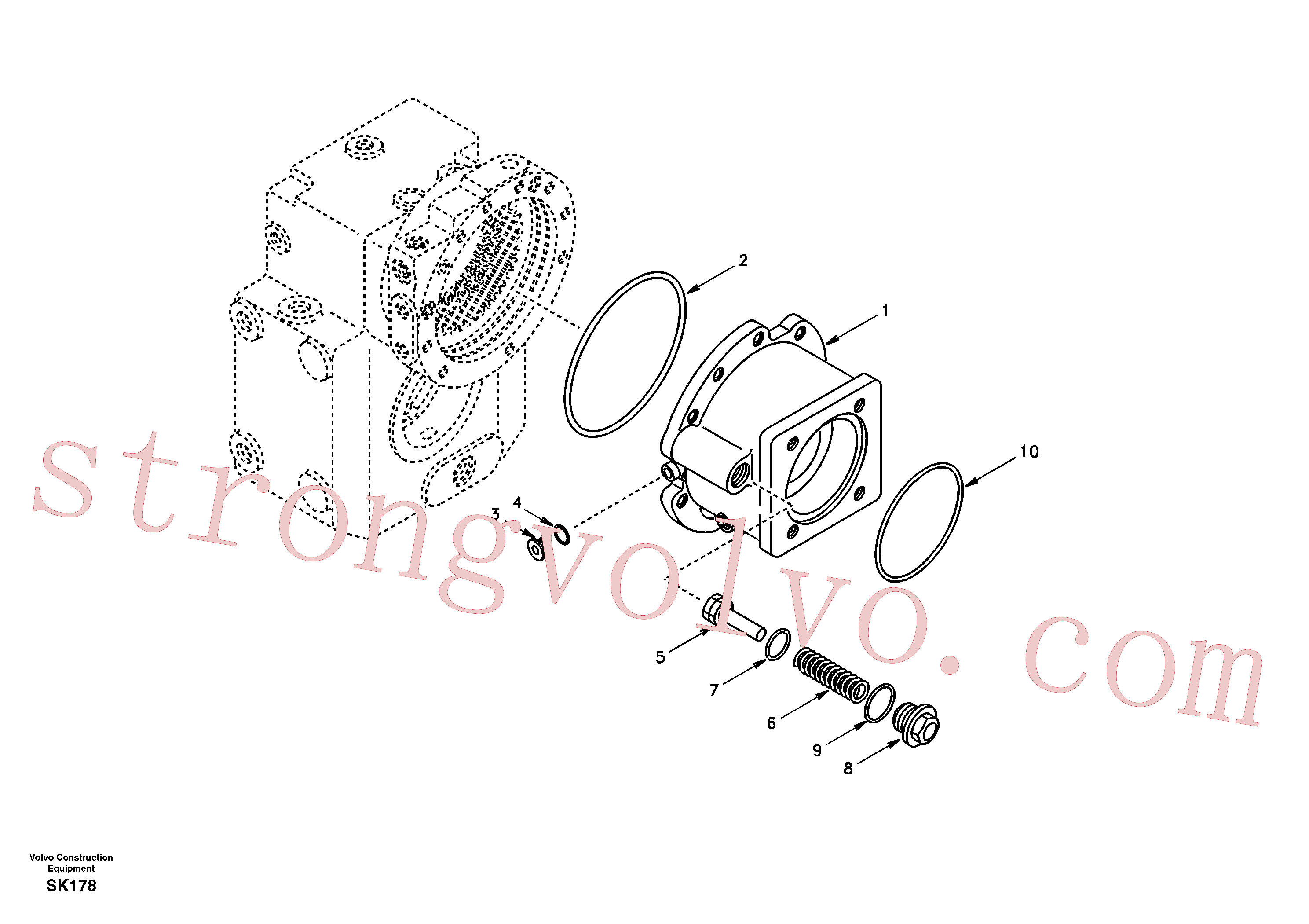 SA8220-05260 Volvo(SK178 Montagem)