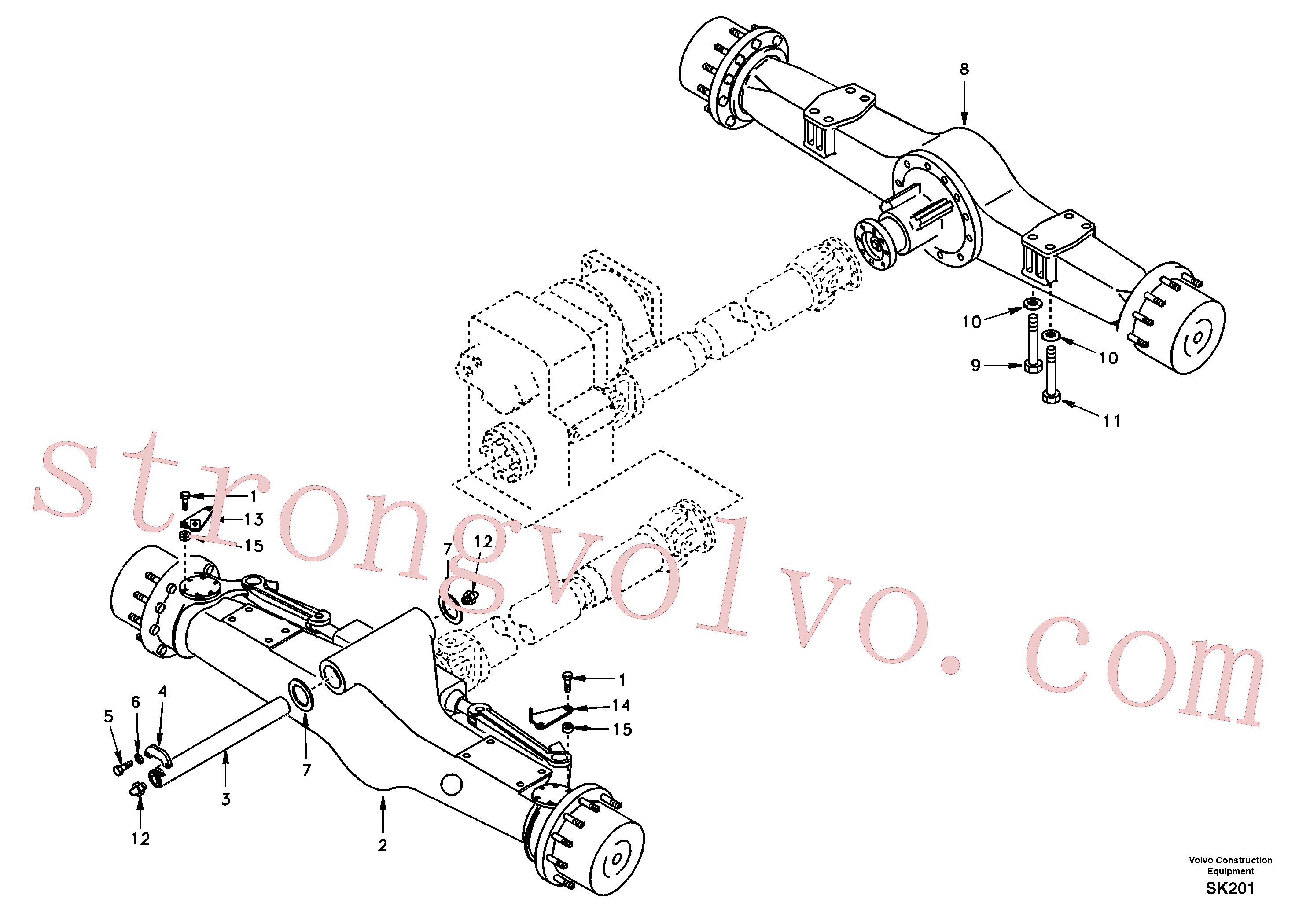VOE993051 Volvo(SK201 Montagem)
