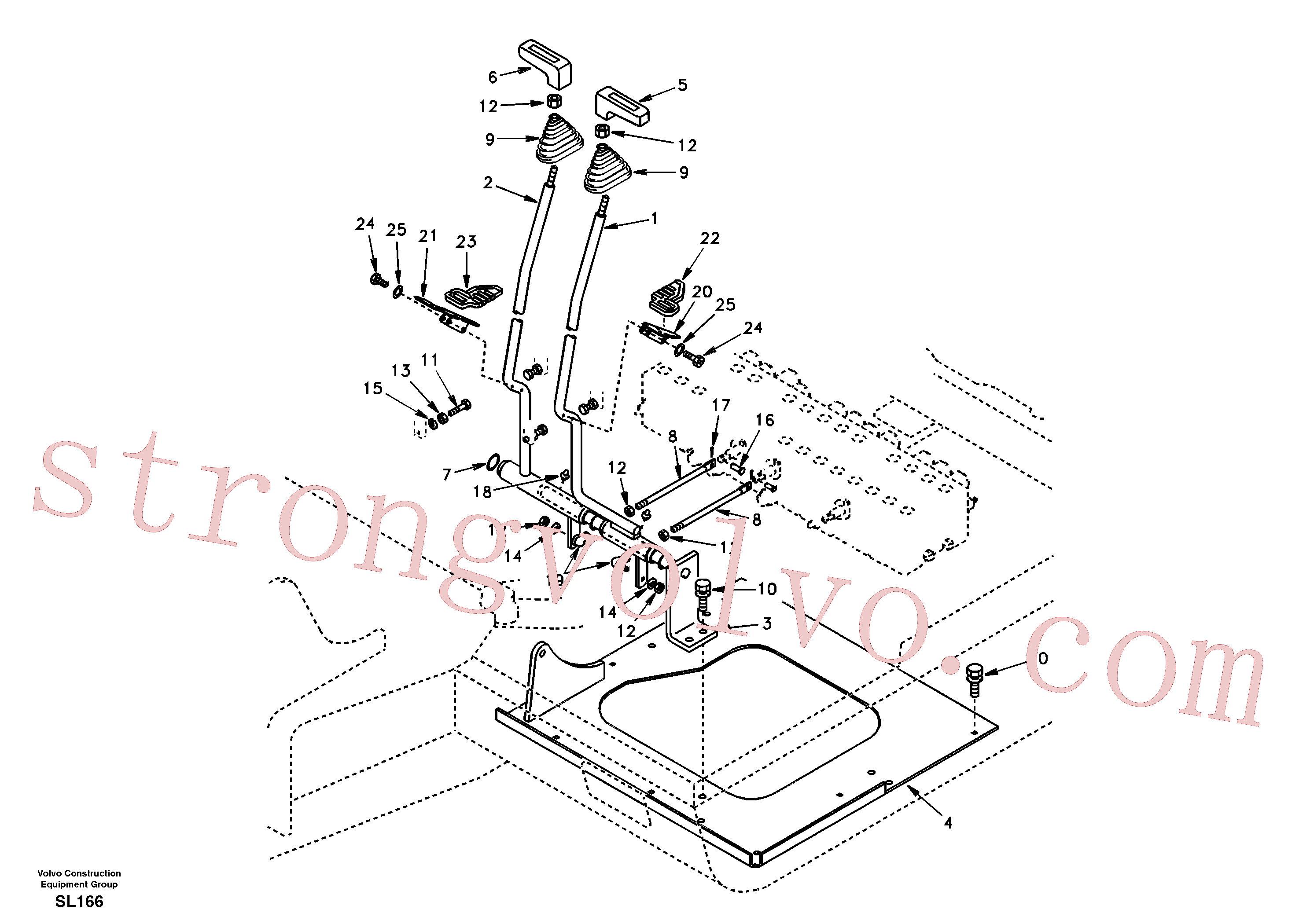 Volvo Montagem SA9011-11010 Parafuso sextavado Acessórios