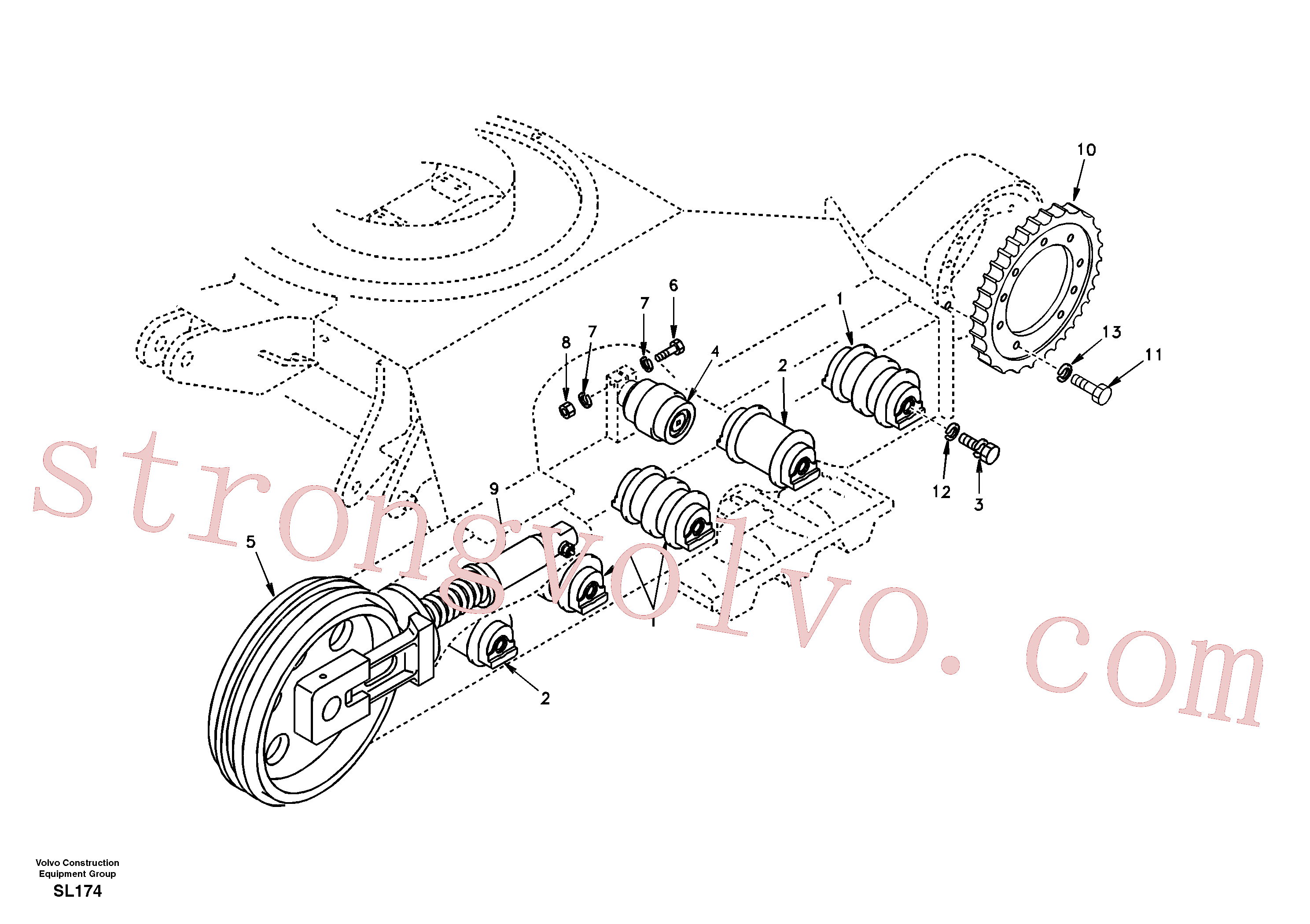 VOE60110034 Volvo(SL174 Montagem)
