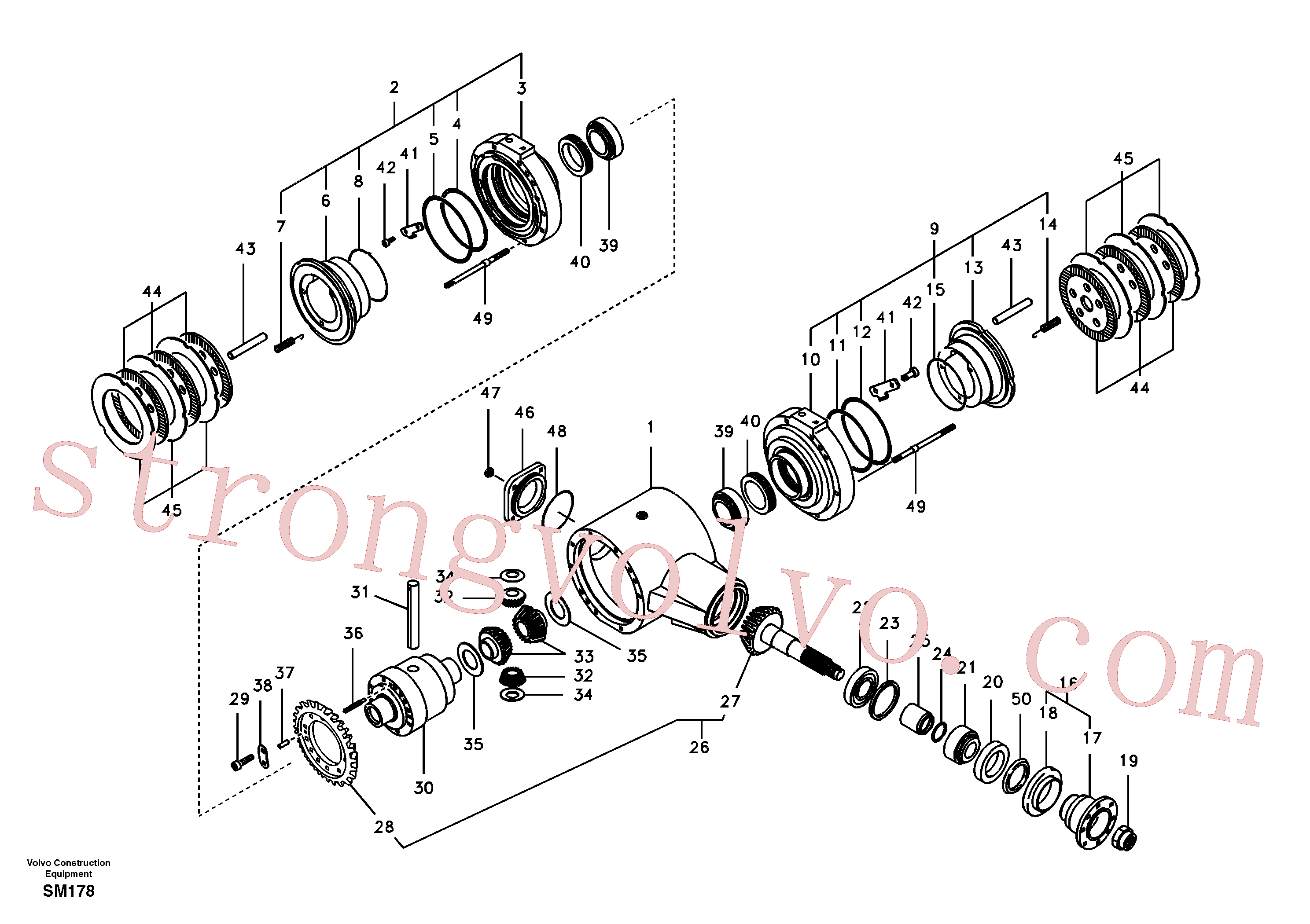 SA9016-10802 Volvo(SM178 Montagem)