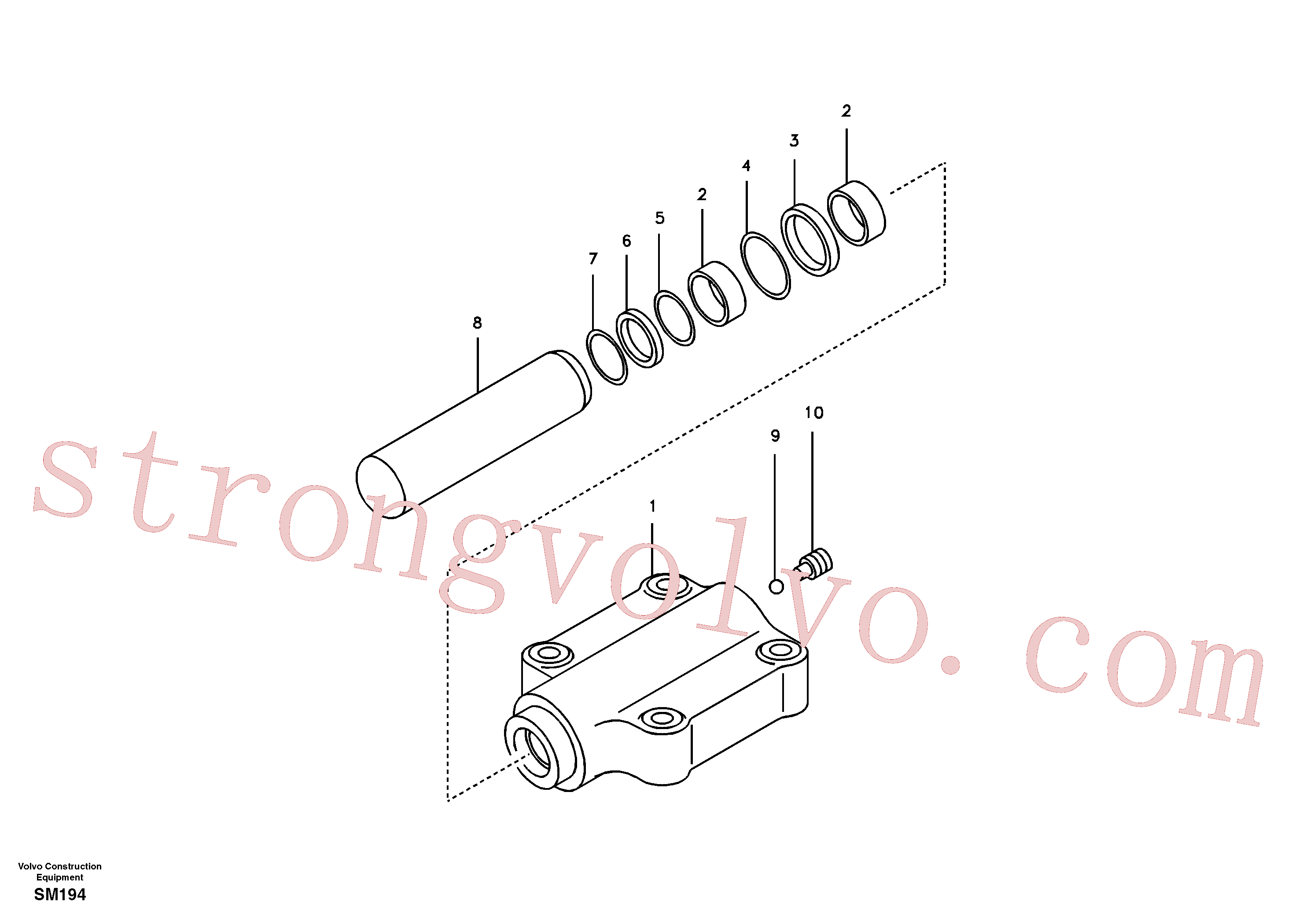 SA9676-14000 Volvo(SM194 Montagem)