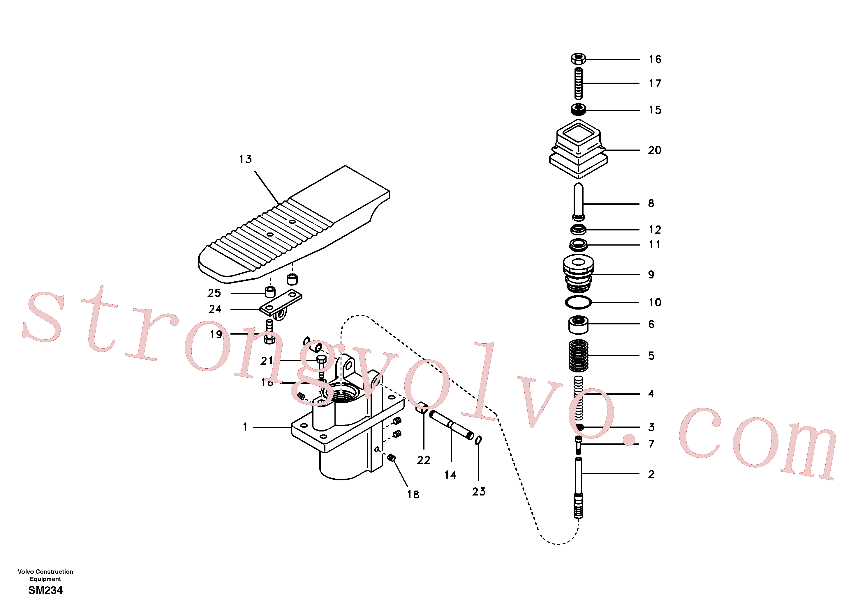 SA7263-00080 Volvo(SM234 Montagem)
