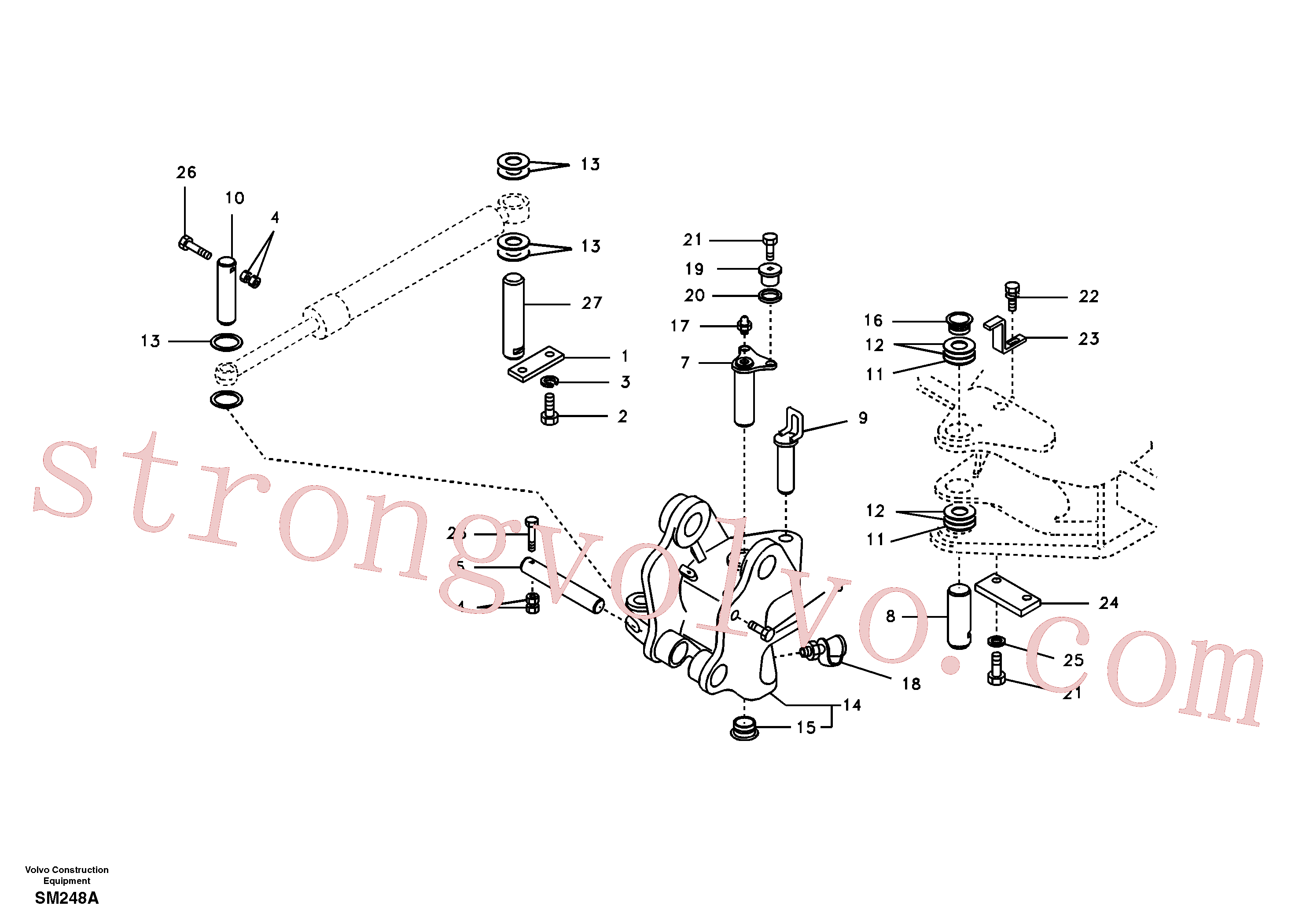 SA1171-30402 Volvo(SM248A Montagem)