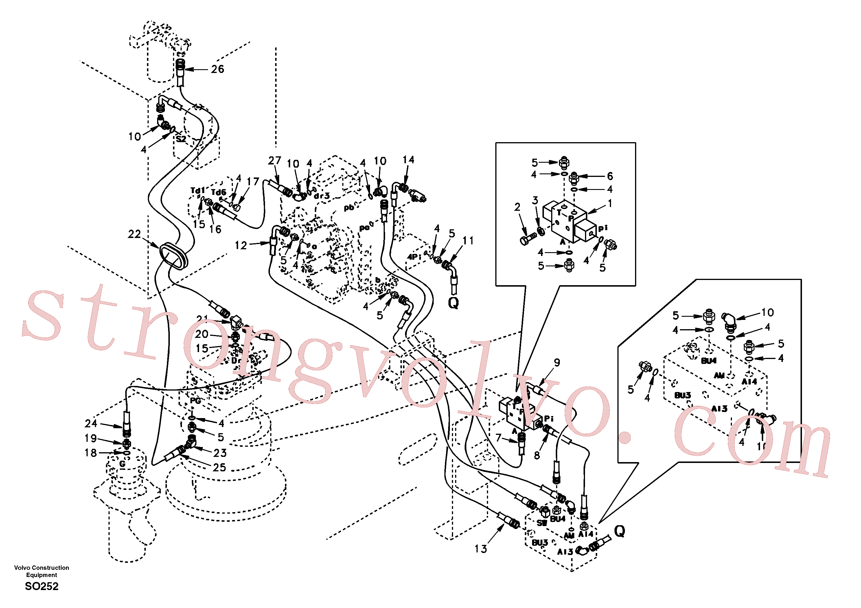 SA9452-04221 Volvo(SO252 Montagem)
