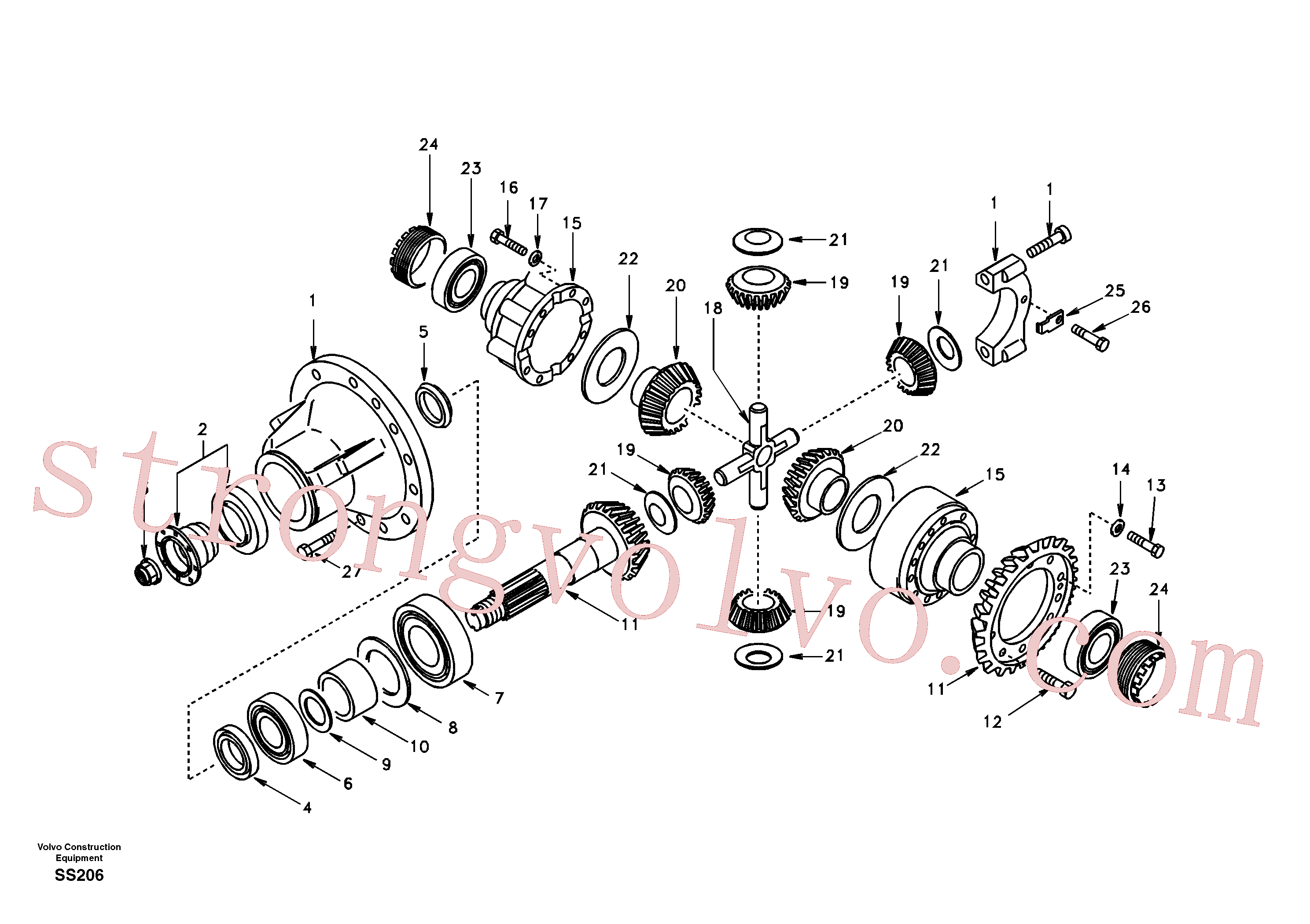 SA9016-21416 Volvo(SS206 Montagem)