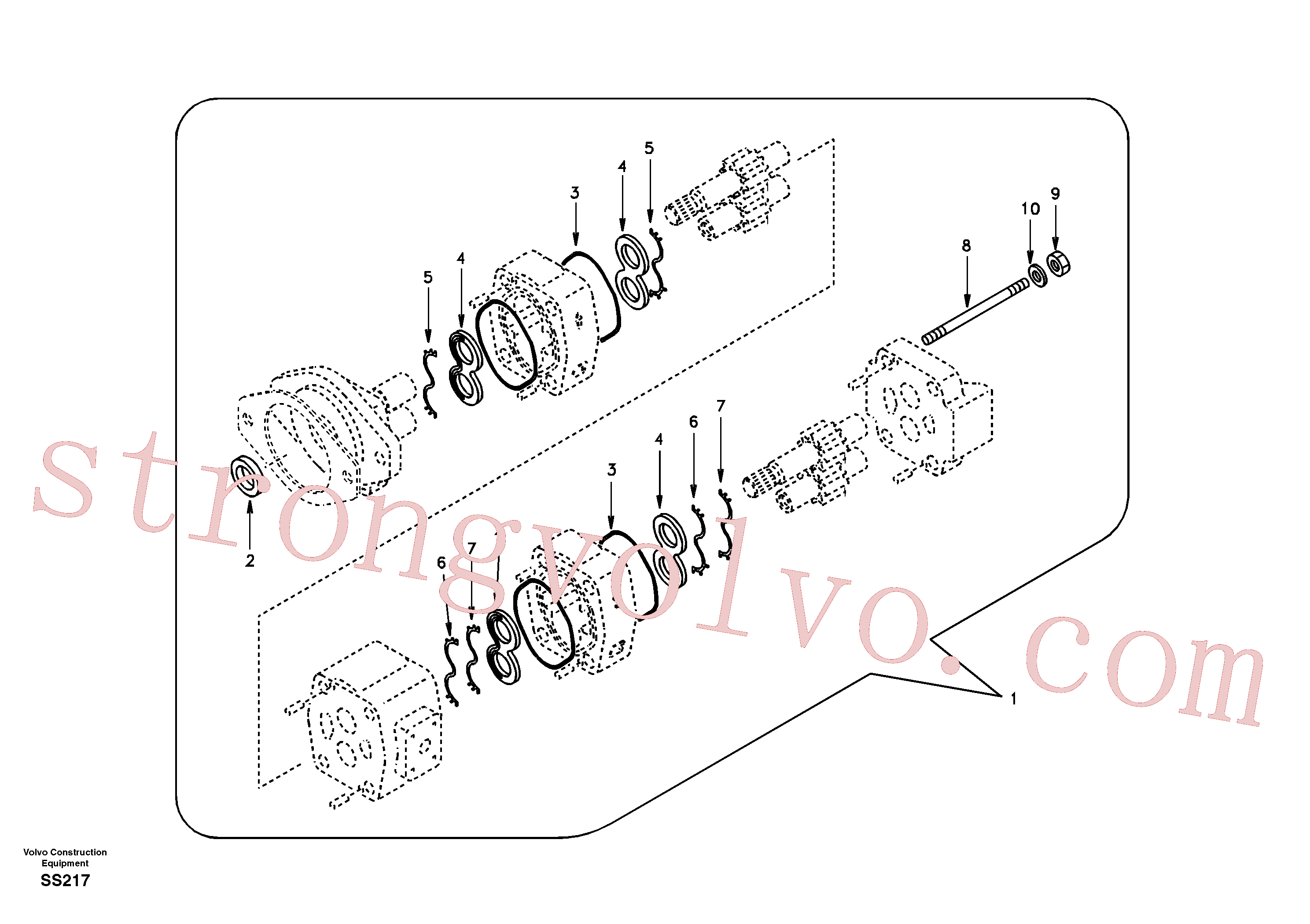 SA8230-14900 Volvo(SS217 Montagem)