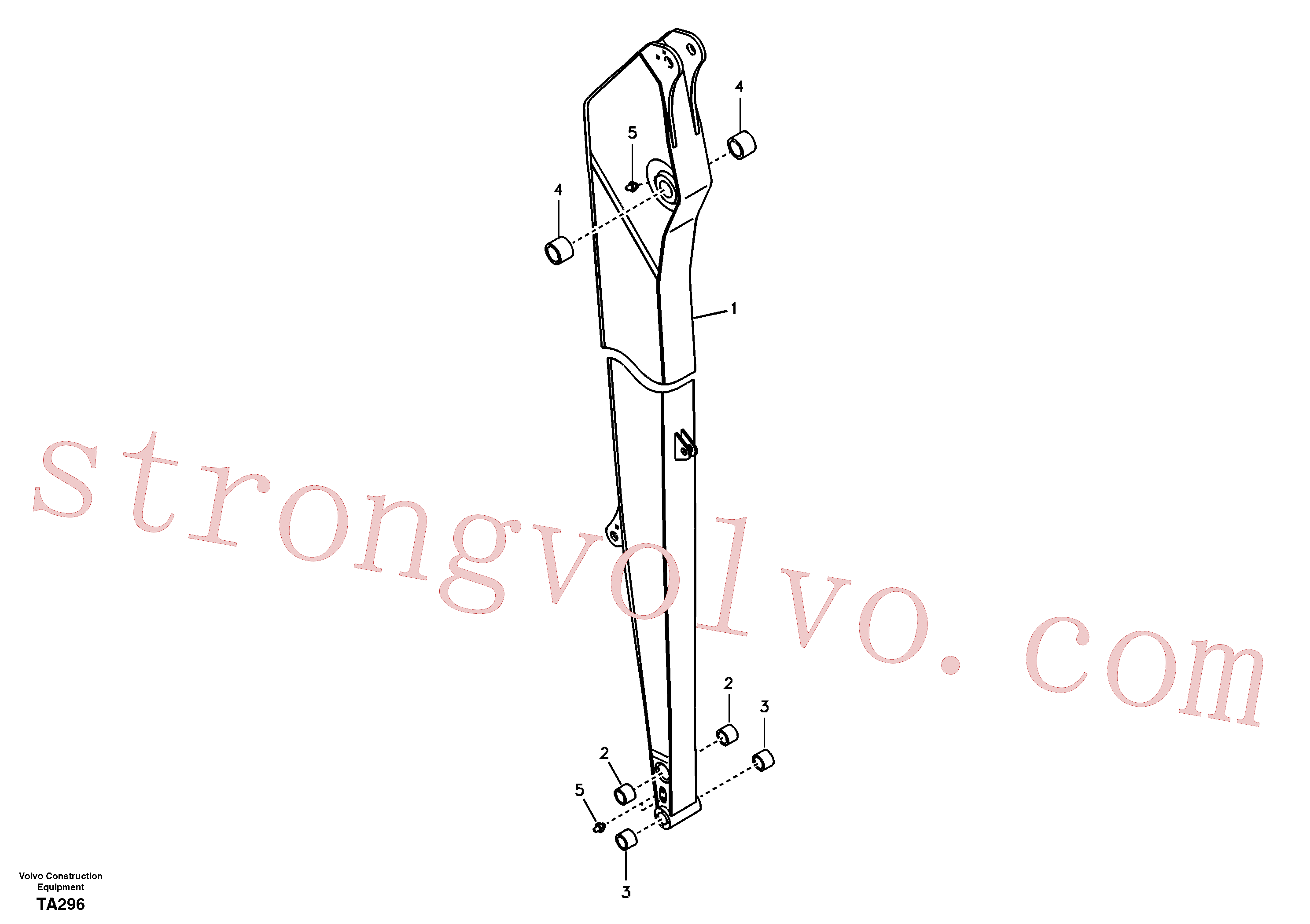 Volvo VOE14563114 Braço Volvo Acessórios para escavadeira