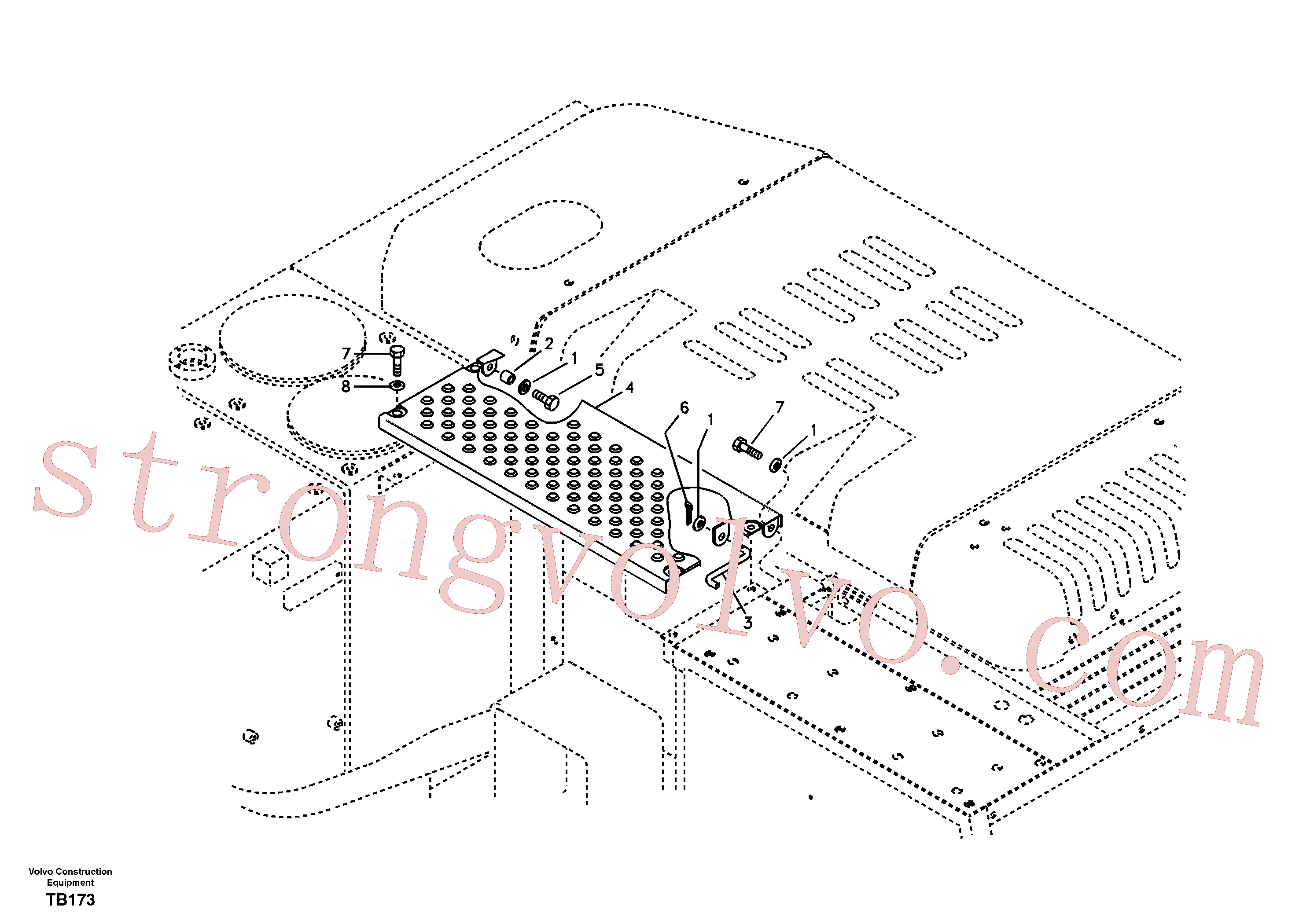 VOE14527464 Volvo Tampa, válvula de comando(TB173 Montagem)