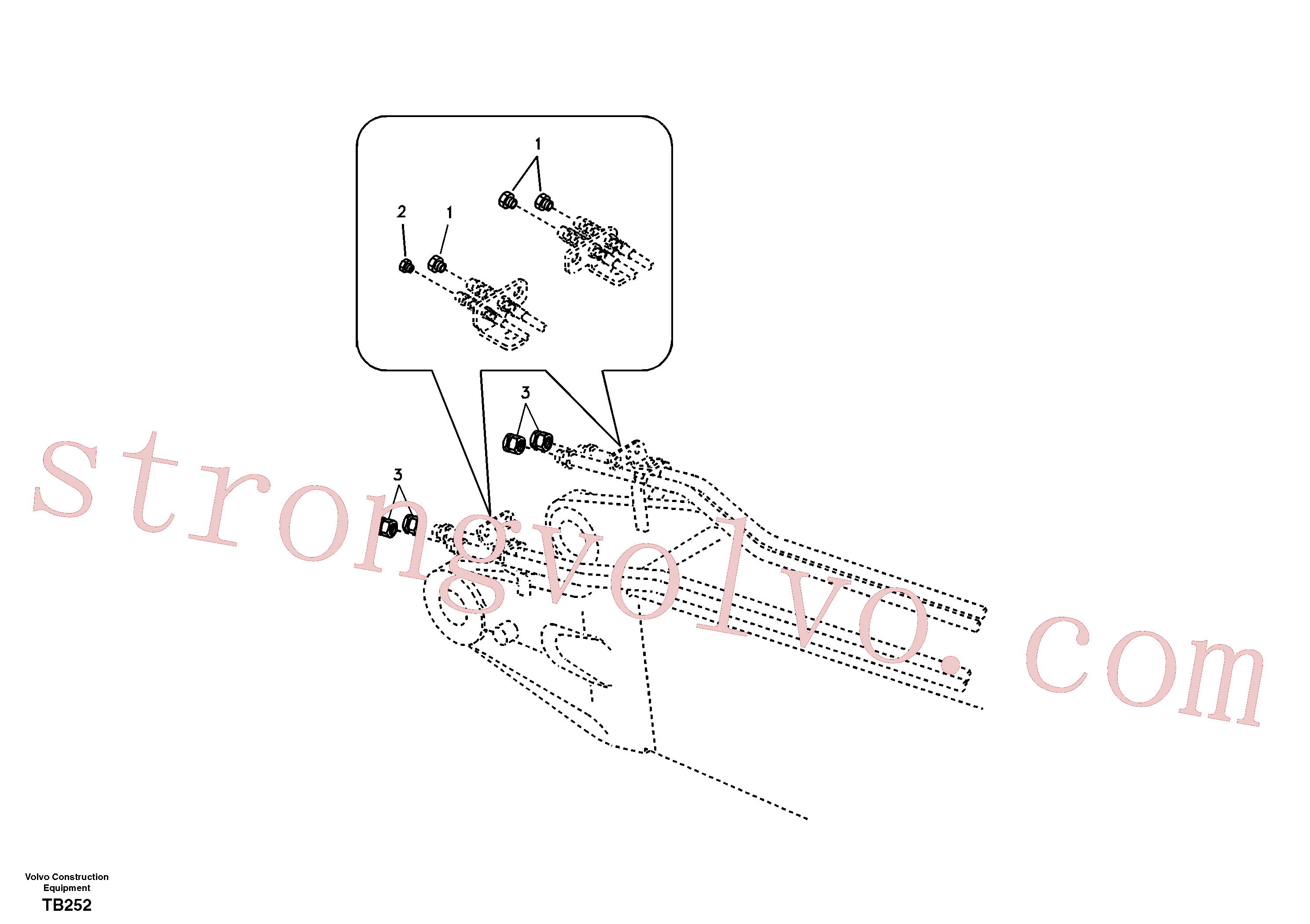 SA9411-93390 Volvo(TB252 Montagem)