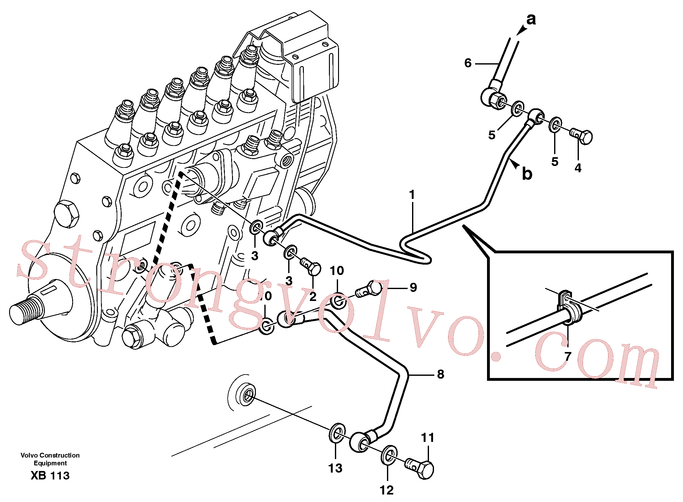 VOE14013850 Volvo(XB113 Montagem)